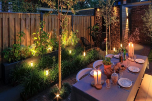 Tuin verlichting en elektra